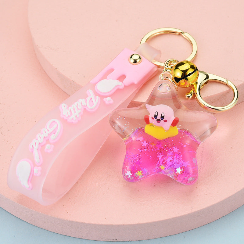 Wholesale Cartoon Starfish Acrylic Keychains